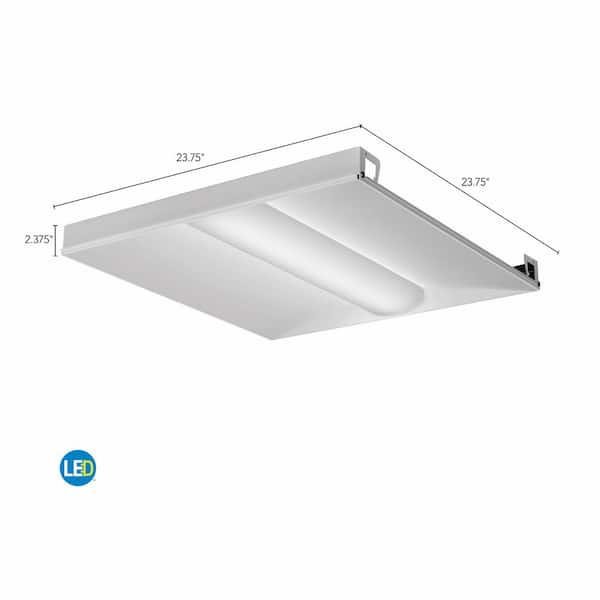 Lithonia Lighting 2 ft. x 2 ft. 30-Watt White Integrated LED
