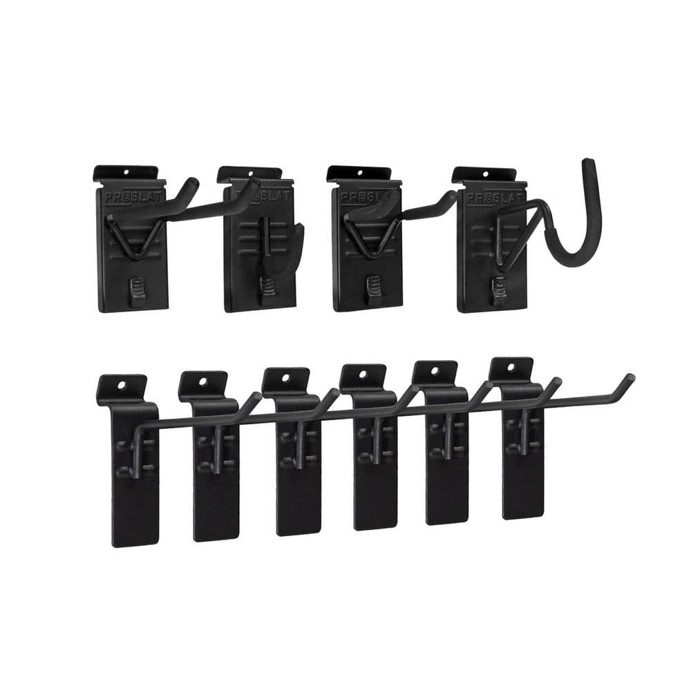 Slat Wall Panel Accessories STEALTH 10 PCS Mini Hook Kit in Black (10-Piece) price history on PriceWatchPro