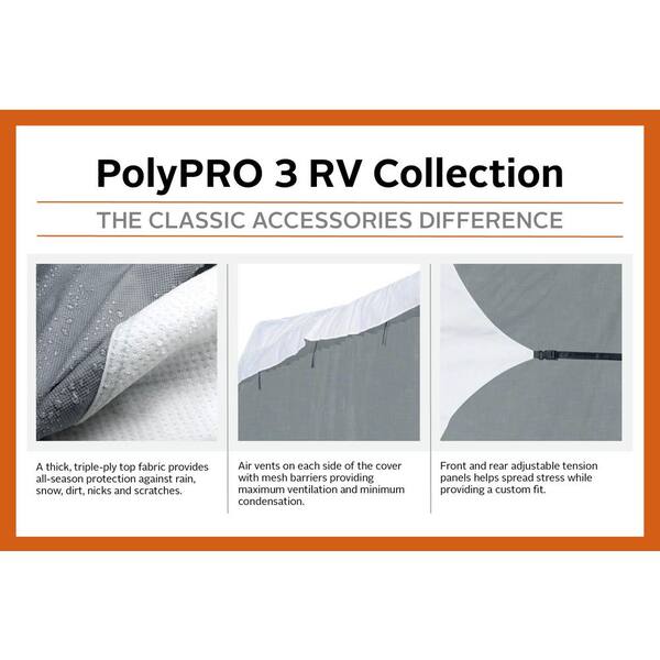 Classic Accessories Over Drive PolyPRO3 Camper Cover, Fits ft. 10 ft.  Campers 80-036-143101-00 The Home Depot