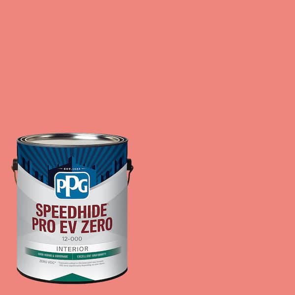 PPG SPEEDHIDE Pro-EV Zero 1 gal. PPG1189-5 Smoked Salmon Semi-Gloss Interior Paint