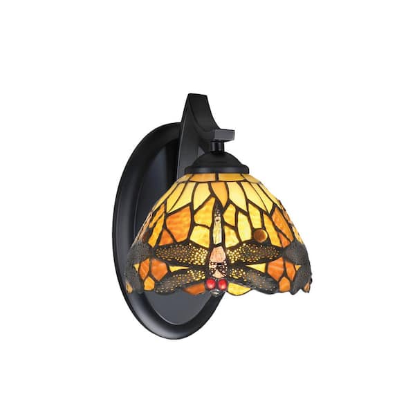Unbranded Cleveland 1-Light Matte Black Wall Sconce