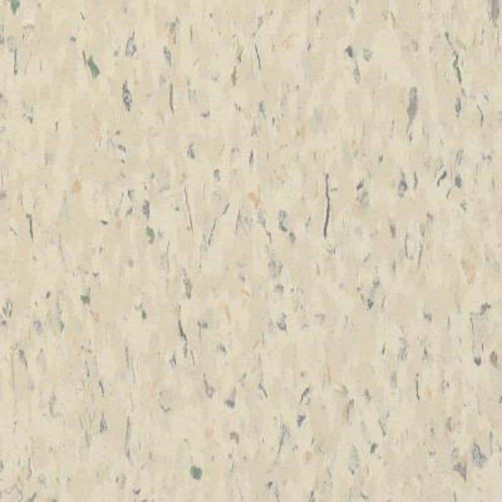 Take Home Sample - Excelon Multi 12 in. x 12 in. Faire White Vinyl Tile Flo