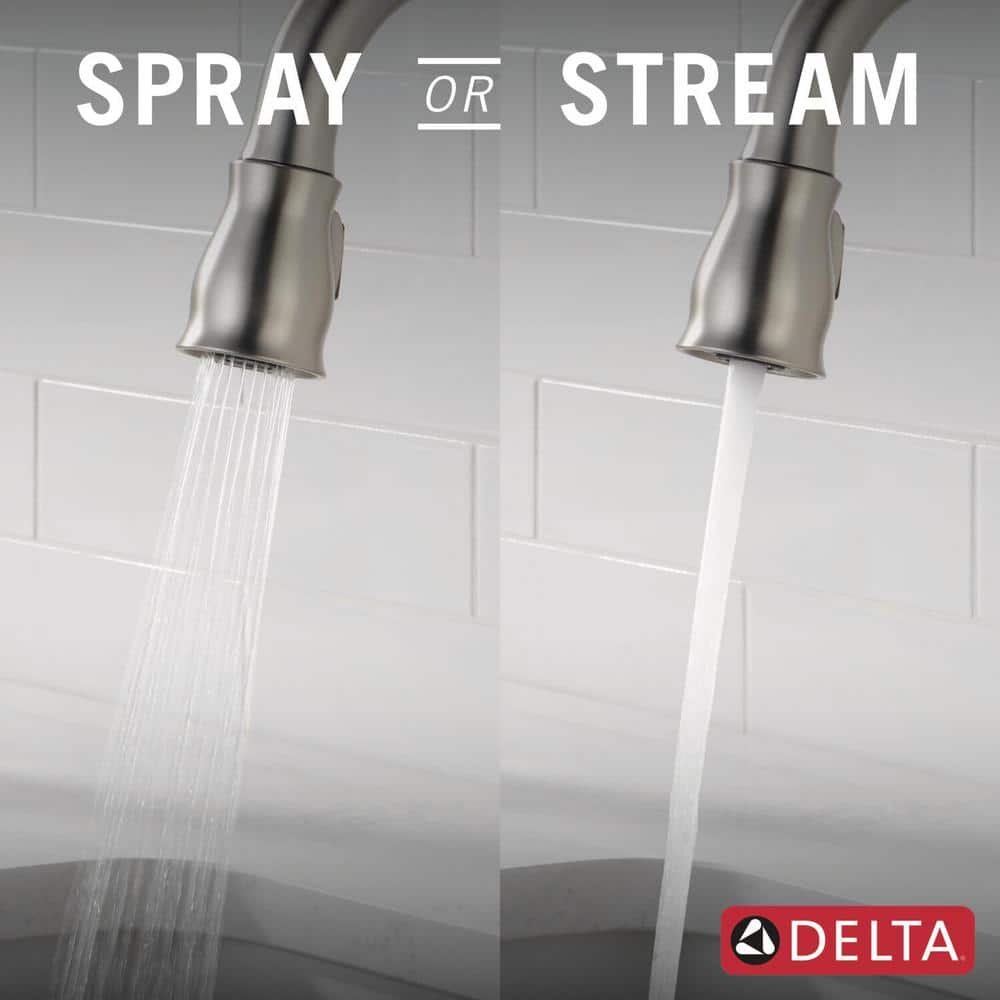 Spotshield Stainless Steel Touchless Bar Faucet with Pull-out Spray