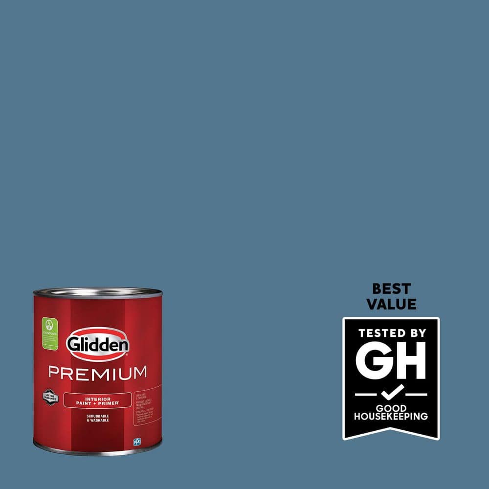 1 qt. PPG1156-5 Smoke Blue Flat Interior Latex Paint price history on PriceWatchPro