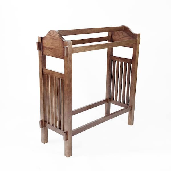 Amish Oak Wood Double Wall Drying Rack