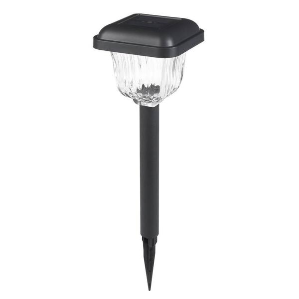 Duracell Solar Powered Black Outdoor LED Pathway Light (9-Pack)