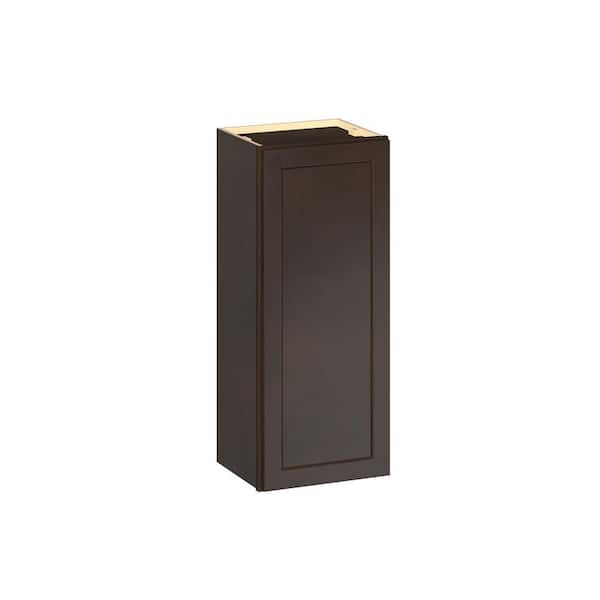 Emerson Cocoa Wall 1 Door Ready to Assemble Kitchen Cabinet (15 in. W x 36 in. H x 12 in. D)