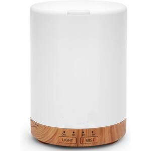 5-in-1 Ultrasonic Essential Oil Diffuser with 300ml Water Tank, 7 LED Colors, Mist Modes, Auto-Off Switch