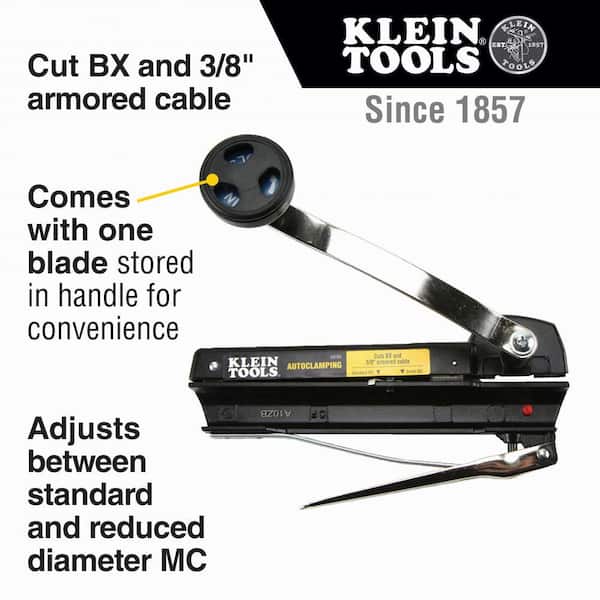 Nickless Armored Cable Cutter BX MCAP MC Flex Cables Ideal Electrical Wire Tool 