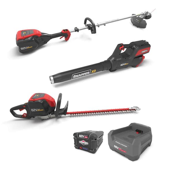 Snapper XD 82V MAX Cordless Total Yard Bundle with String Trimmer, Blower, Hedge Trimmer and 2.0 Battery and Charger
