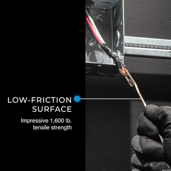 Ruban à Poisson Ideal Tuff-Grip Pro 60' X 1/8 Po, Bleu, Neuf Sous Blister