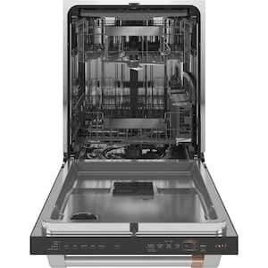 24 in. Built-In Top Control Stainless Steel Dishwasher w/Stainless Steel Tub, 3rd Rack, 39 dBA