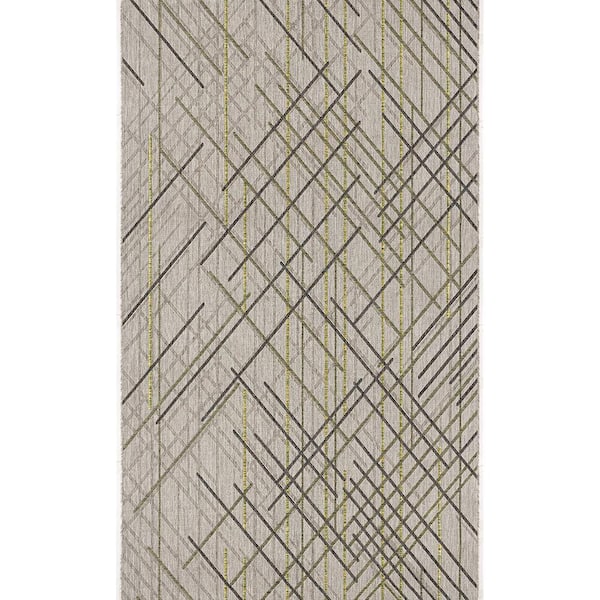 Rug Branch Vista Green 7 ft. 10 in. x 10 ft. 1 in. Modern Abstract Area Rug Large