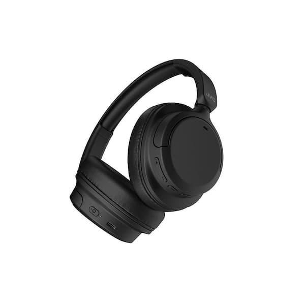 Active Noise Cancelling Black Wireless Bluetooth Noise Cancelling Over the Ear Headphones
