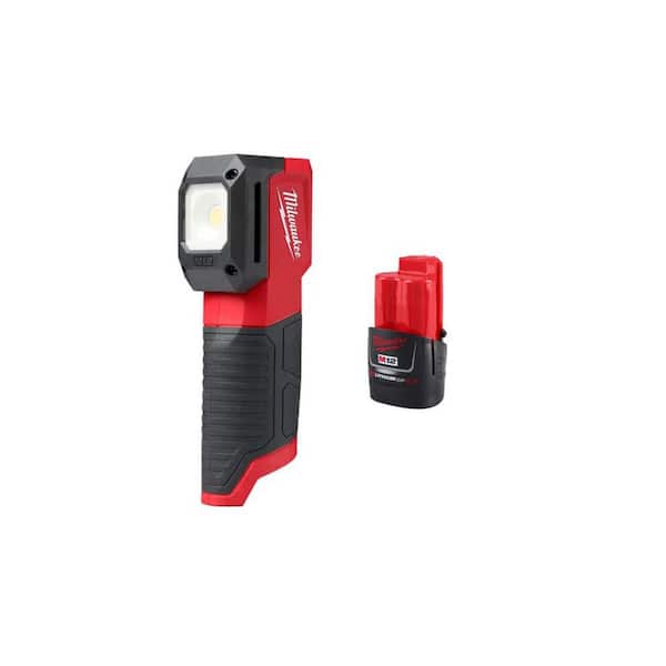 M12 12-Volt Lithium-Ion Cordless LED Paint and Detailing Color Match Light with 2.0 Ah Compact Battery Pack