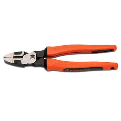 Z2 8 in. High Leverage Linesman Plier with Dual Material Grips