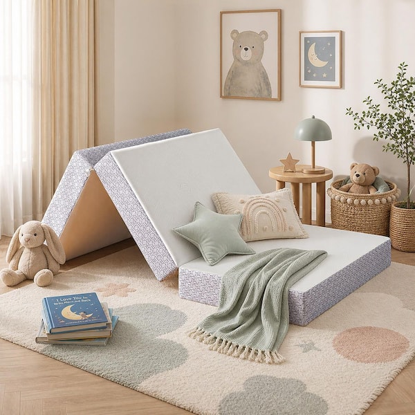 AFI CoolSoft Twin Soft Memory Foam 6 in. Folding Mattress AM46302