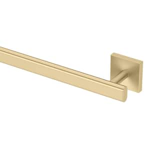 Elevate 30 in. Towel Bar in Brushed Brass