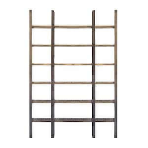 Mariana Brown 6 Tiers Metal Shelving Unit (10.5 in. x 90 in. x 80 in.)