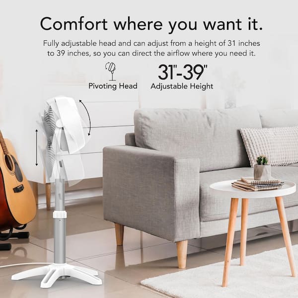 Mua Vornado 683 Medium Pedestal Whole Room Air Circulator Fan, 3 Speed Control, Adjustable