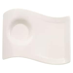 New Wave Caffe White Porcelain Large Party Plate
