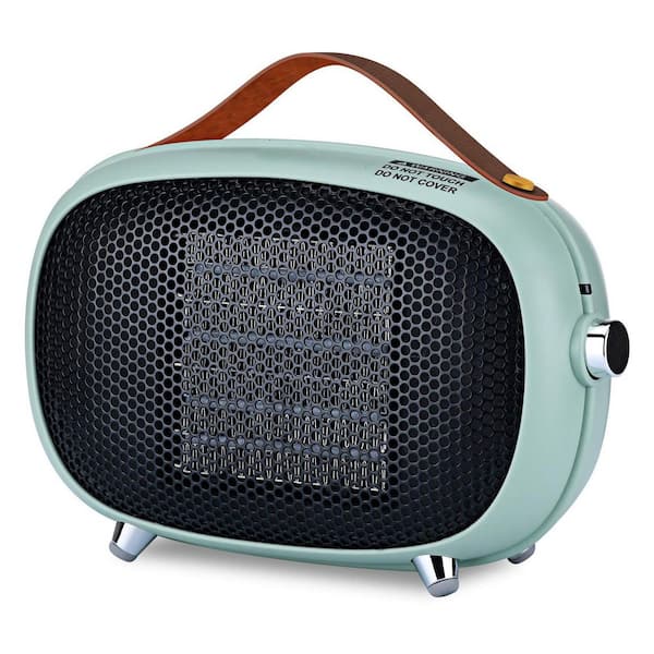 Pink Indoor Electric PTC Ceramic Space Heater with Quiet Efficient