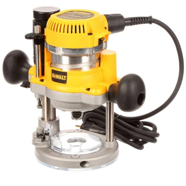 500円引きクーポン】 さくら機電DEWALT Router, Variable Speed, Fixed Base, 2-1 HP DW618K  Yellow