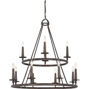 Voyager 12-Light Malaga Candle-Style Chandelier