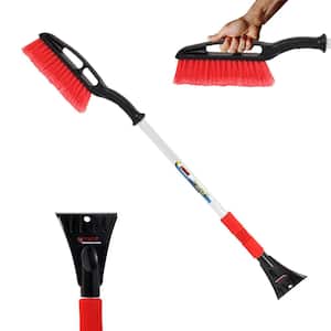 Grease Monkey Extendable Snow Brush with Rotary Brush Head