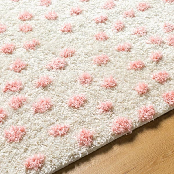Livabliss Adama Pink/Cream Print 5 ft. x 7 ft. Animal Indoor Area