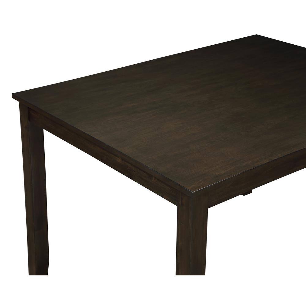 Trellis Brown Solid Wood 5-Piece Rectangular Dining Set