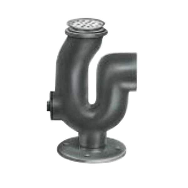KOHLER 2 in. Cast-Iron Slip x Slip Adjustable P-trap K-6672-NA