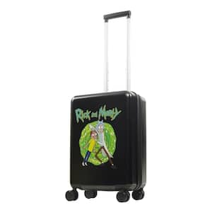 Rick and Morty 22 .5 in. Carry-On Luggage Suitcase Black