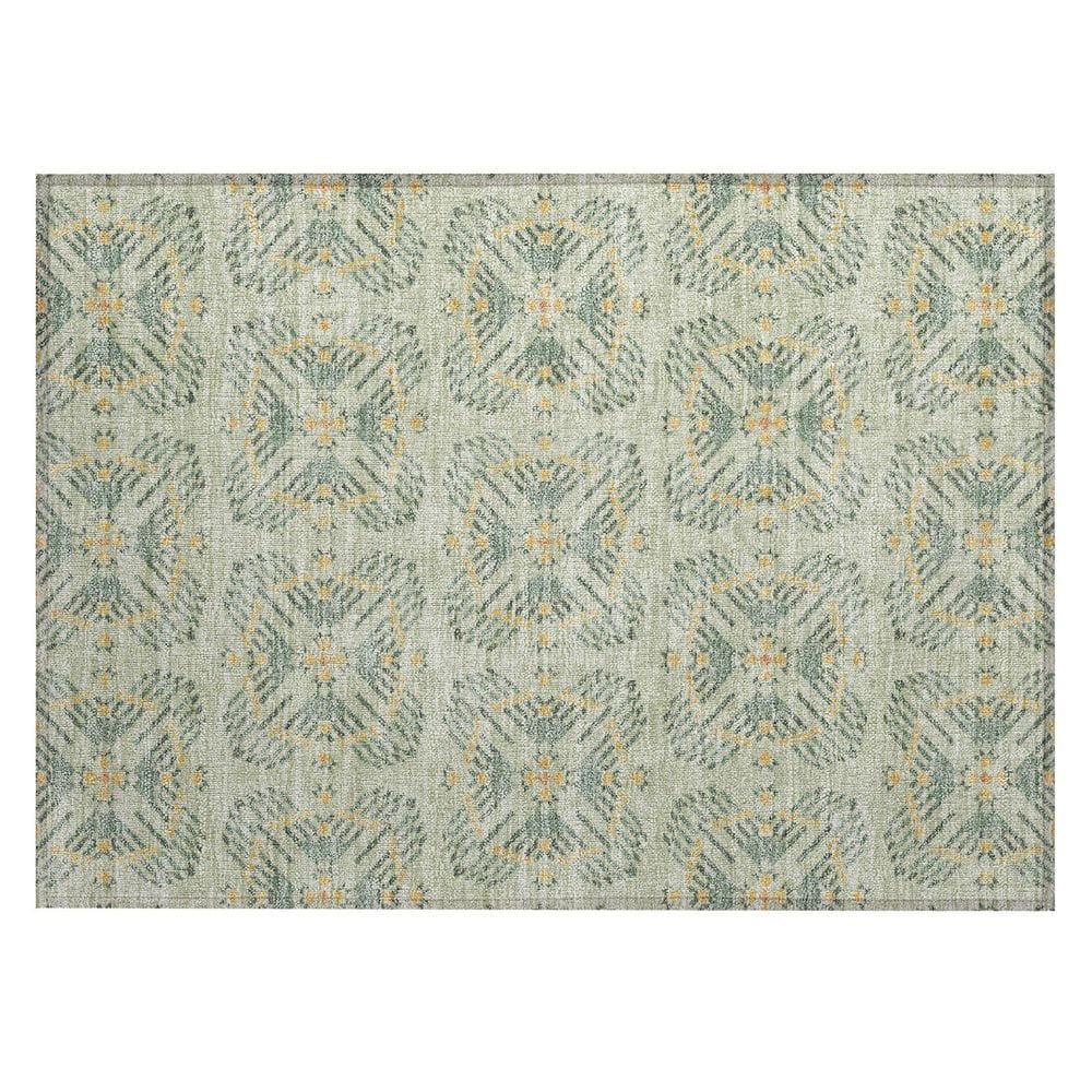 Chantille Machine Washable Indoor/Outdoor Abstract ACN2563 Celery 2 ft. x 3 ft. Accent Rug price history on PriceWatchPro