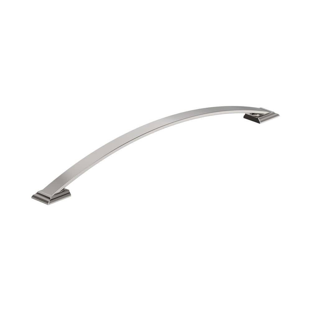 Candler 12-5/8 in. (320 mm) Center-to-Center Polished Nickel Arch Cabinet Pull price history on PriceWatchPro