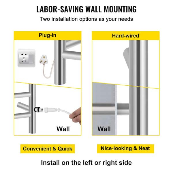 How to use discount a towel warmer rack