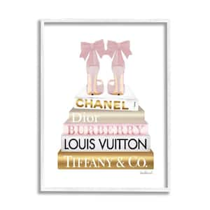 Louis Vuitton Lips (Purple) Fashion Glam Pop Art Modern Graffiti Wall Art