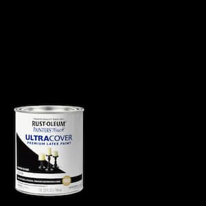 32 oz. Ultra Cover Satin Canyon Black General Purpose Paint (Case of 2)