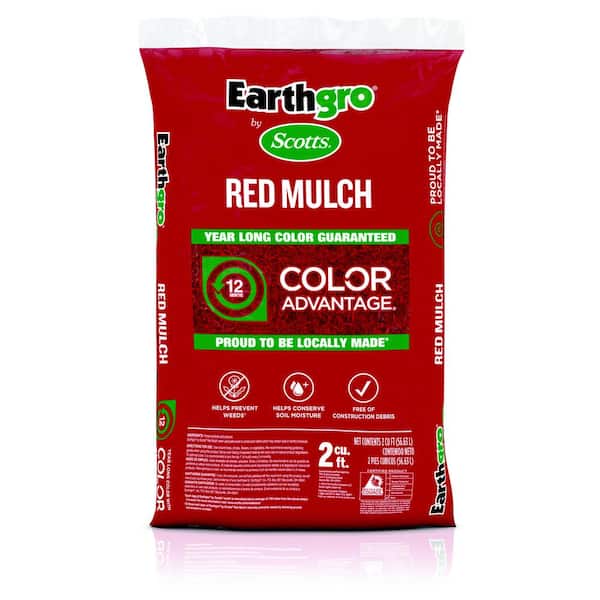 Earthgro 2 cu. ft. Red Mulch