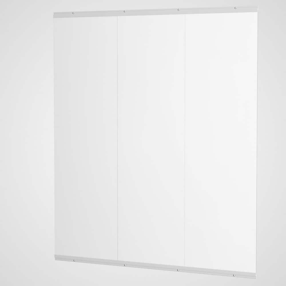 30 in. W x 48 in. H 2 PCS Frameless Mirrors, Large Gym Mirror, Yoga Mirror,