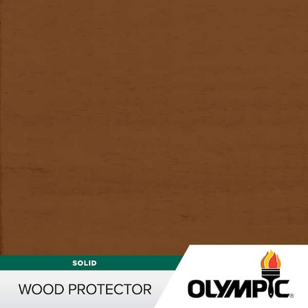 Wood Protector 1 gal. SC-1014 Cedar Solid Exterior Stain Plus Sealer in One