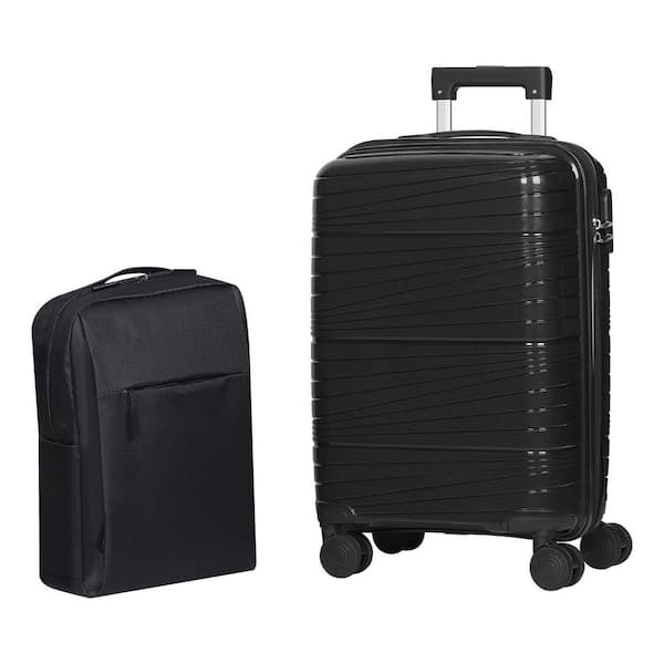 Rockland Star Trail 2-Piece Purple Hardside Spinner Luggage Set