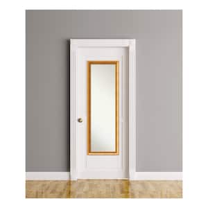 Large Rectangle Gold Casual Mirror (51.5 in. H x 17.5 in. W)