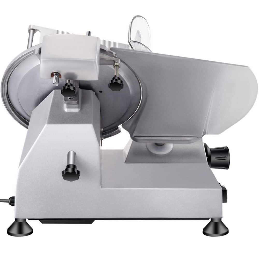 240W Commercial Meat Slicer 10 in. Blade 350-400 RPM Adjustable 0-0.47 in. Thickness for Home, 2025 Upgrade, White price history on PriceWatchPro