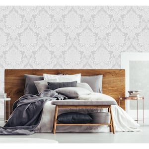 Vogue Dove Grey Wallpaper Sample
