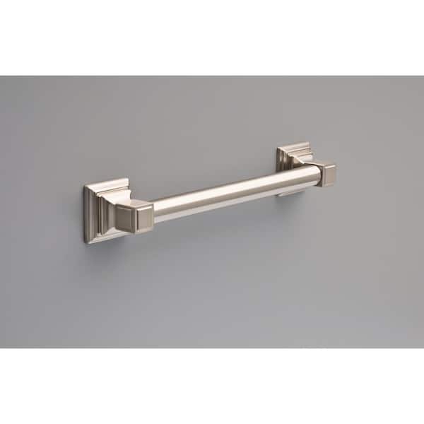 Lakewood 16 in. Grab Bar in Spotshield Brushed Nickel