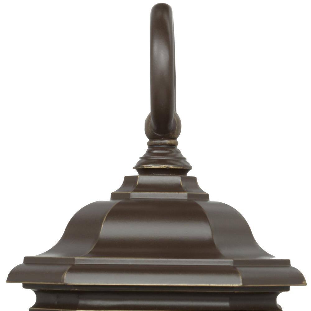 Crawford Bronze Direct Wired Lantern Sconce
