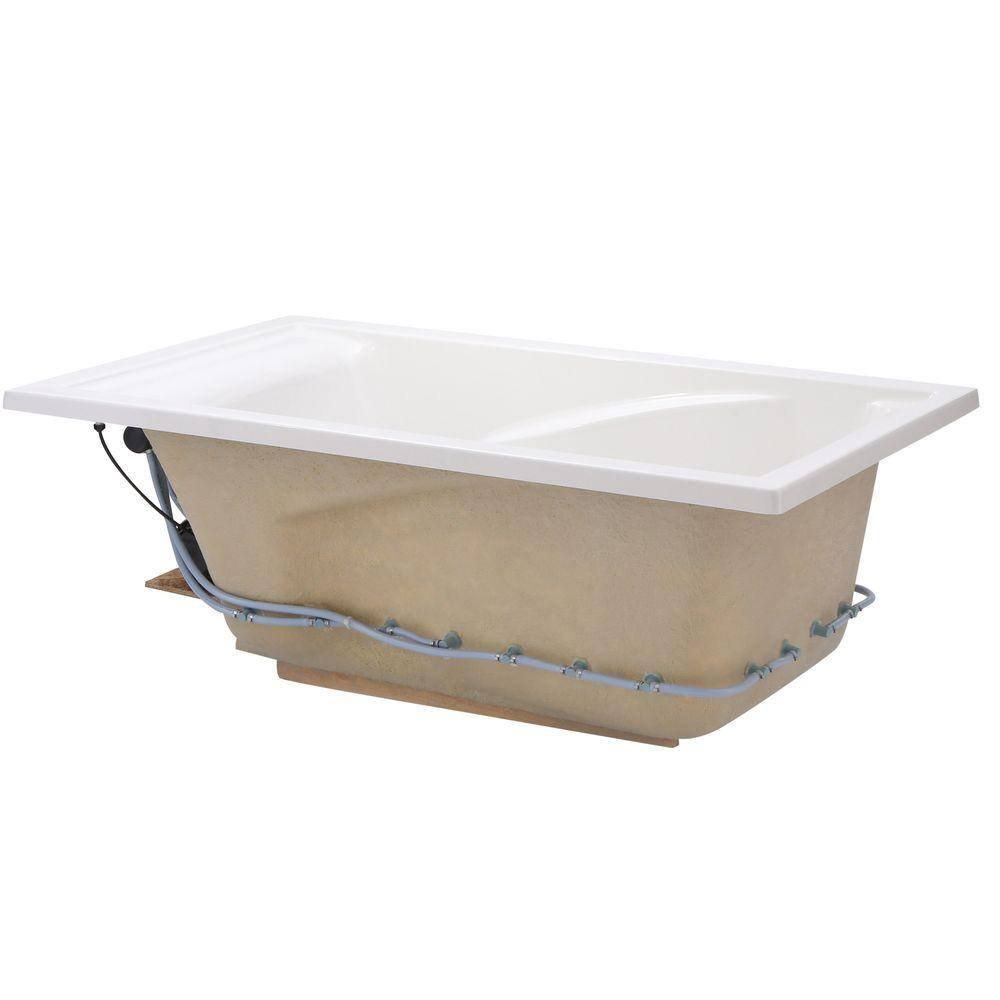 Champion Air 60 in. x 36 in. Air Bath Tub in White
