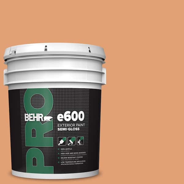 BEHR PRO 5 gal. #M220-5 Roasted Seeds Semi-Gloss Exterior Paint