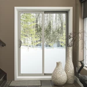 JELD-WEN 72 in. x 80 in. V-4500 Contemporary White Vinyl Left-Hand